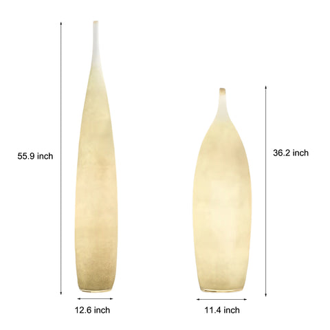Unilamp Flower Vases Resin Waterproof LED Modern Outdoor Lawn Lights