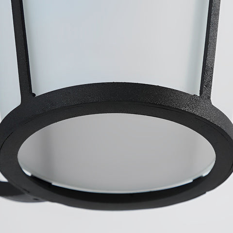 Waterproof Round Glass Shade Outdoor Wall Lamp - Unilamp