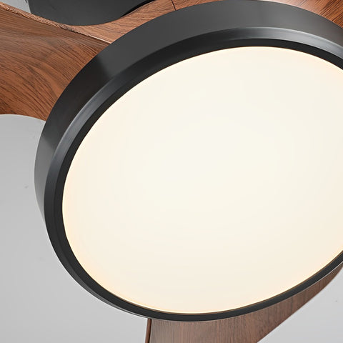 Unilamp LED Dimmable with Remote Inverter Nordic Ceiling Fans Light