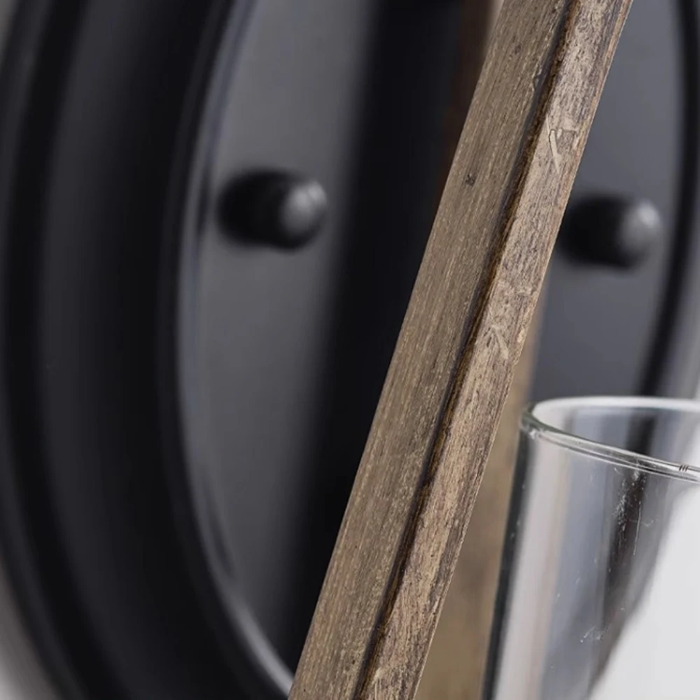 Visible rust-finish metal texture