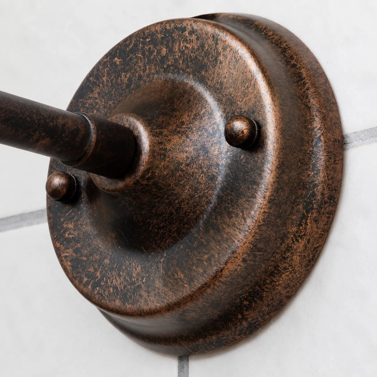 Antique Bronze wall plate finish detail