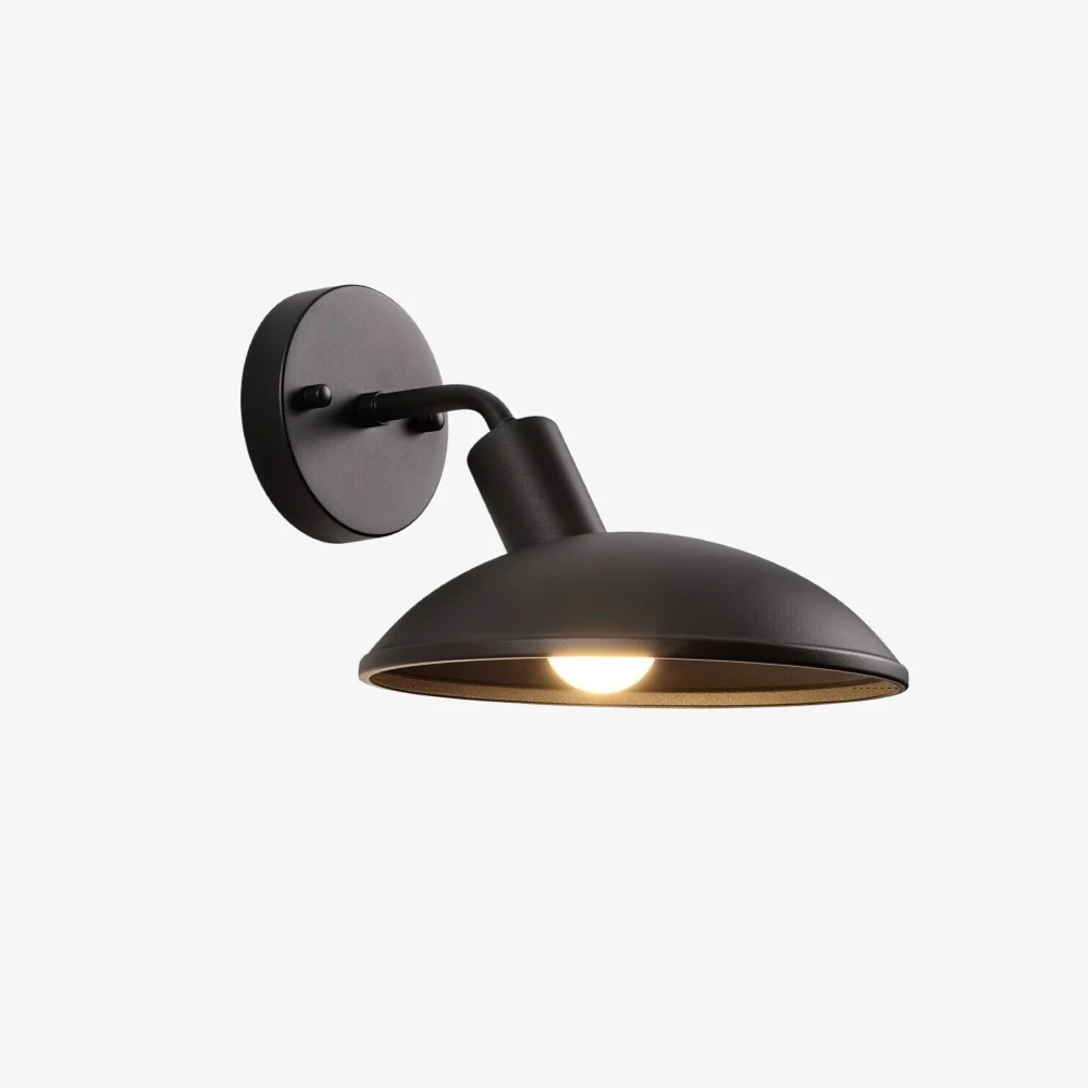 Black Leviaxa outdoor wall sconce