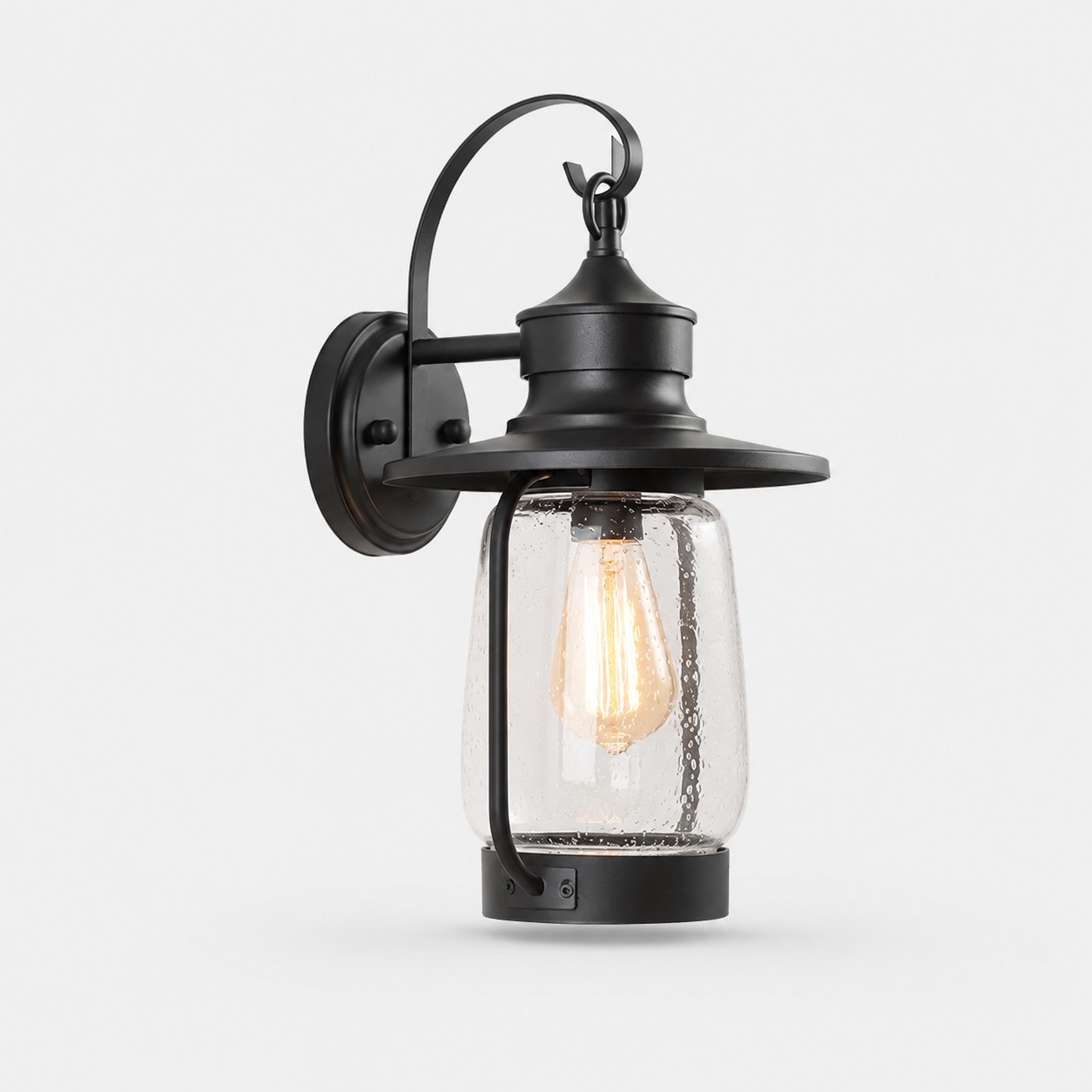 Sand Black outdoor wall sconce SKU