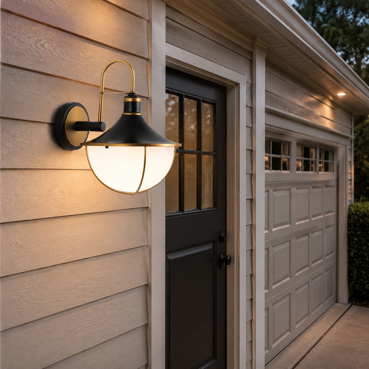 Garage entry