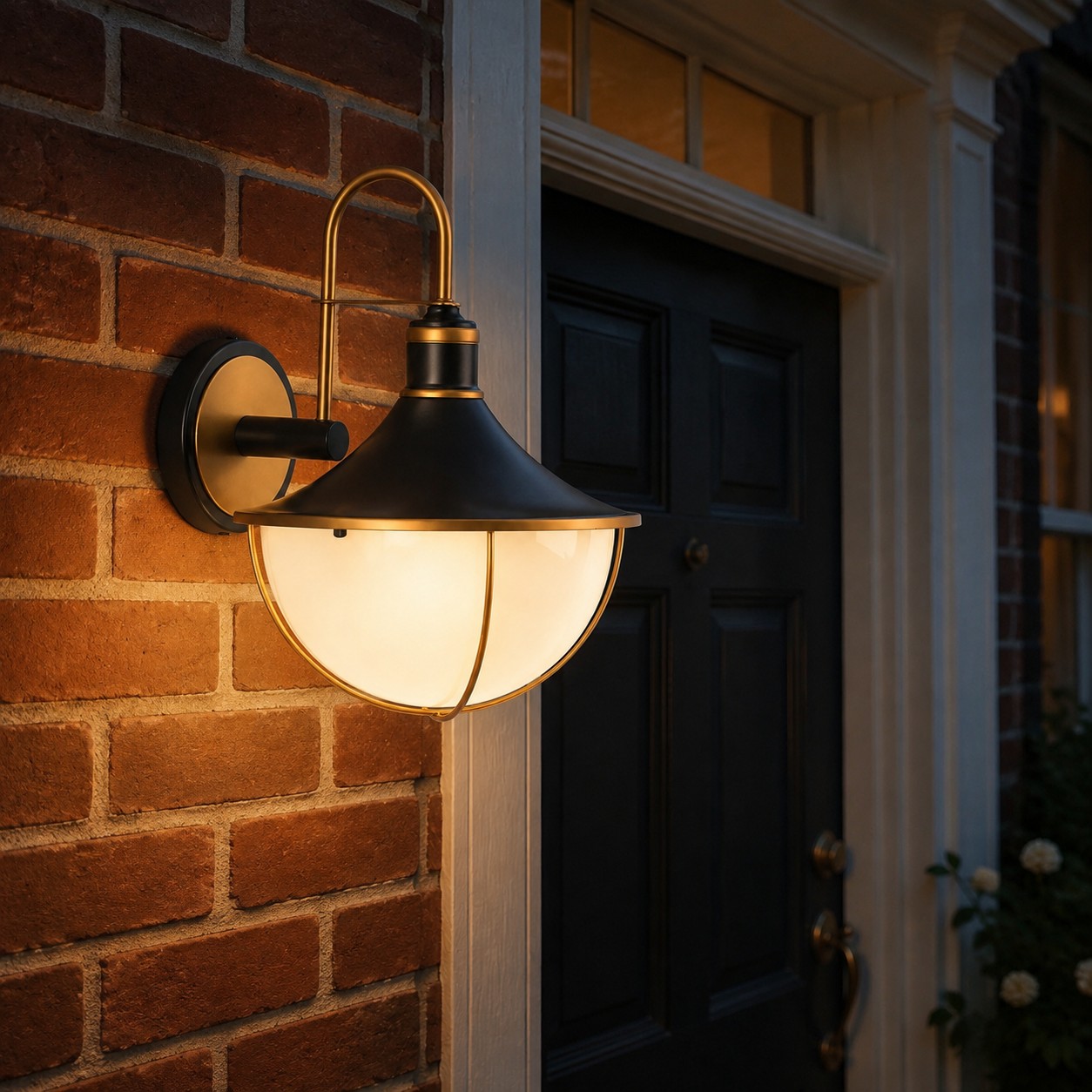 Brick entry