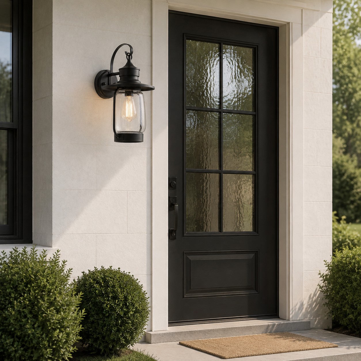 Front door daytime scene