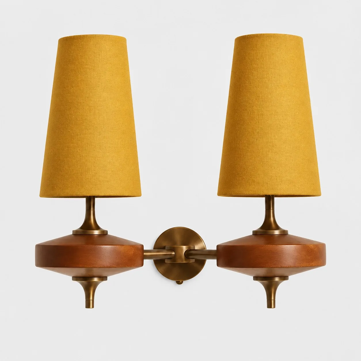 2 Heads / Mustard Yellow