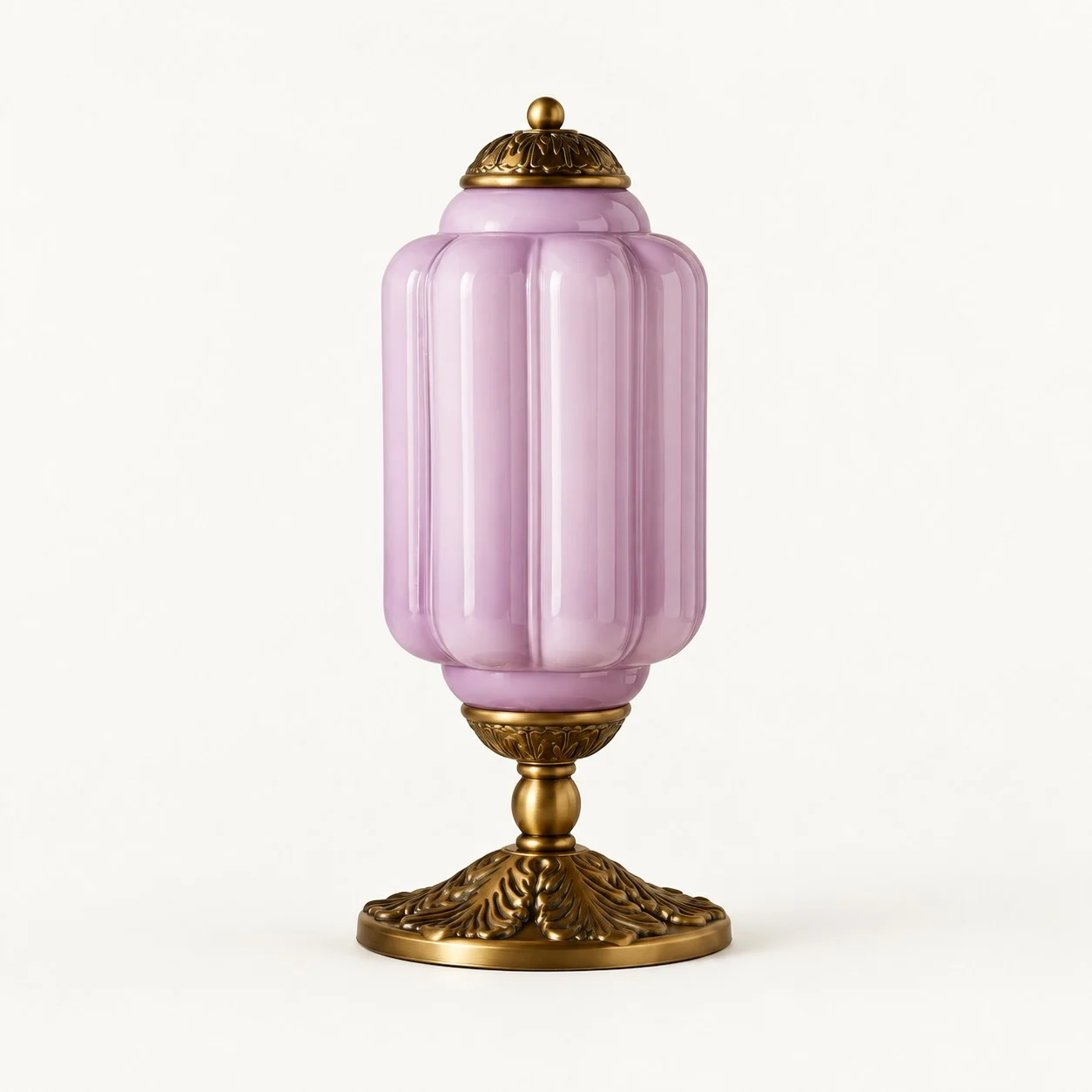 Eloise table lamp — Lavendel/Messing