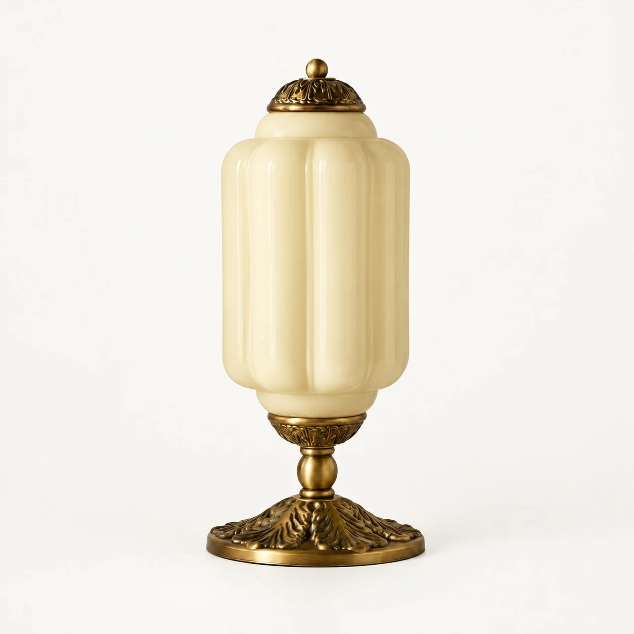 Eloise table lamp — Gelb/Messing