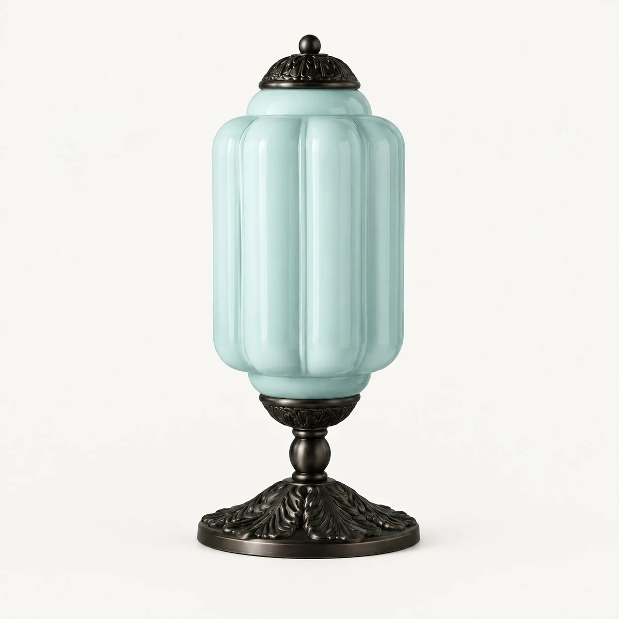Eloise table lamp — Blau/Schwarz