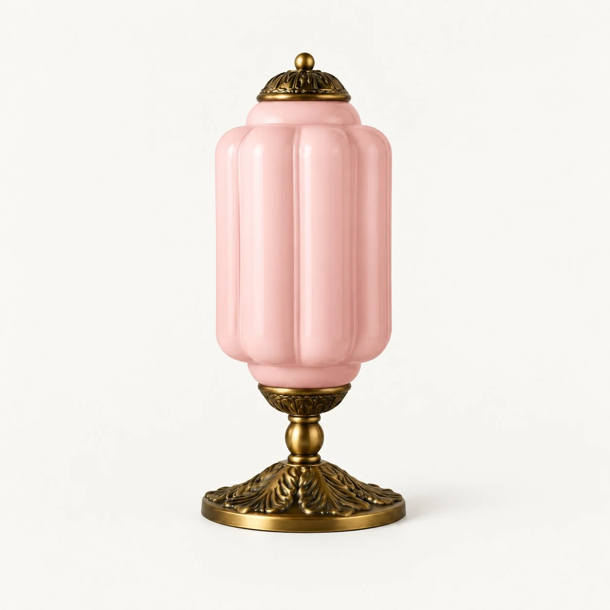 Eloise table lamp — Rosa/Messing