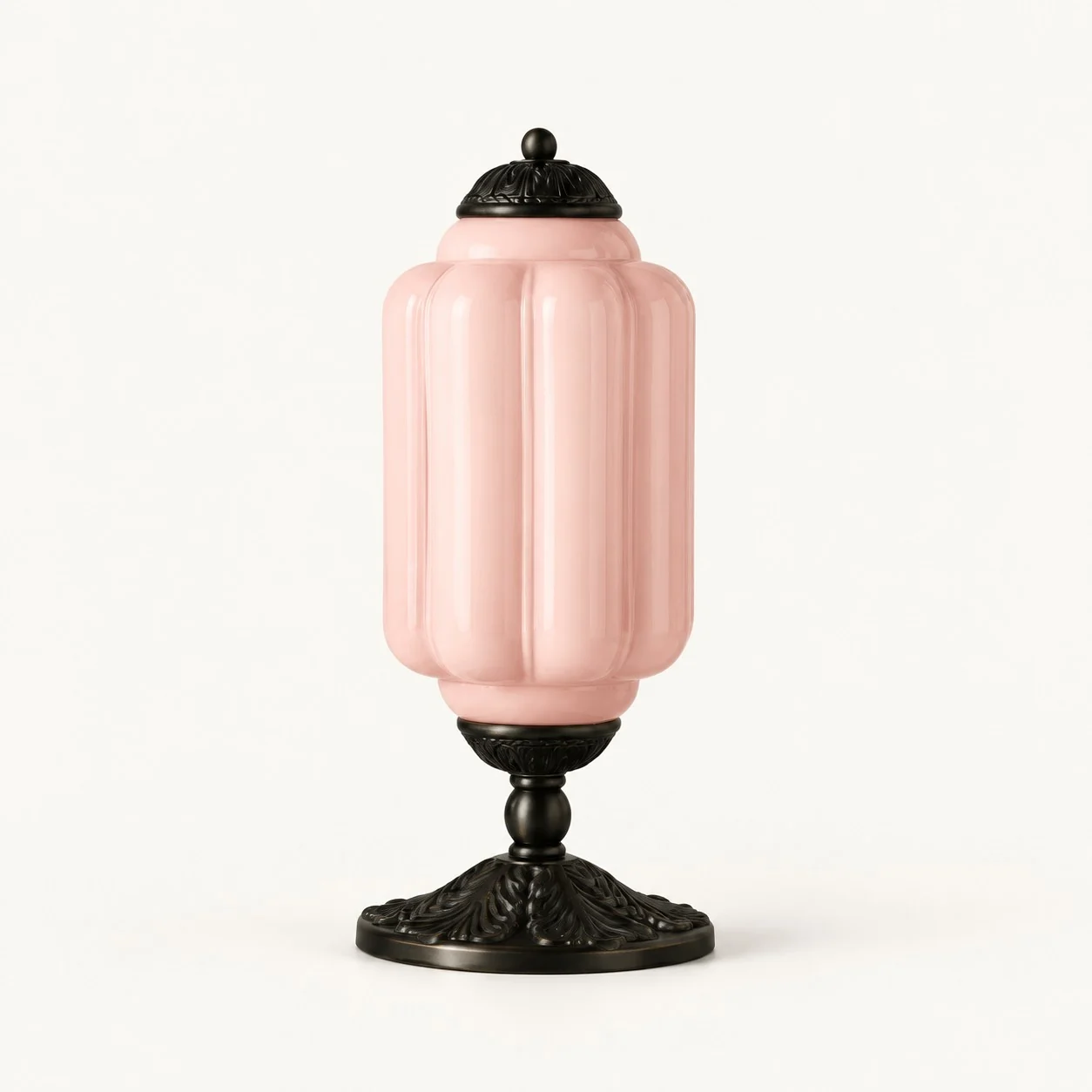 Eloise table lamp — Rosa/Schwarz